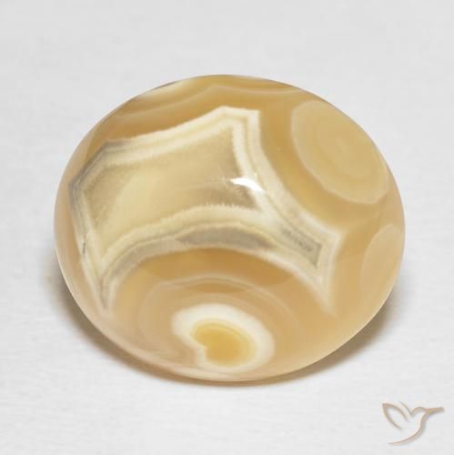 19.20ct Natural Multicolor Ágata, Ovalada, Opaco