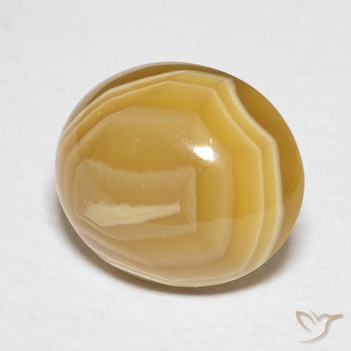 Ágata Multicolor natural de 8.94 ct, Ovalada, Opaco