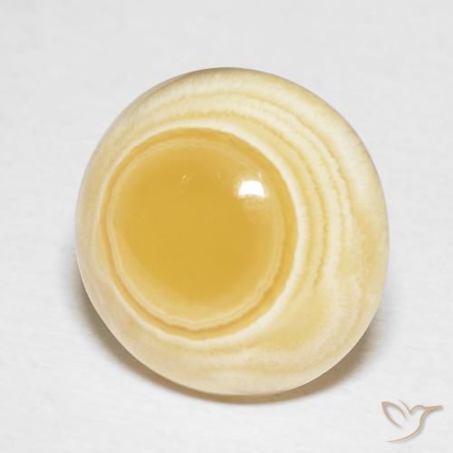 Ágata Multicolor natural de 11.01 ct, Redondo, Opaco