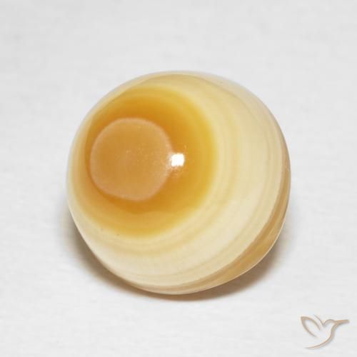 Ágata Multicolor natural de 7.65 ct, Redondo, Opaco