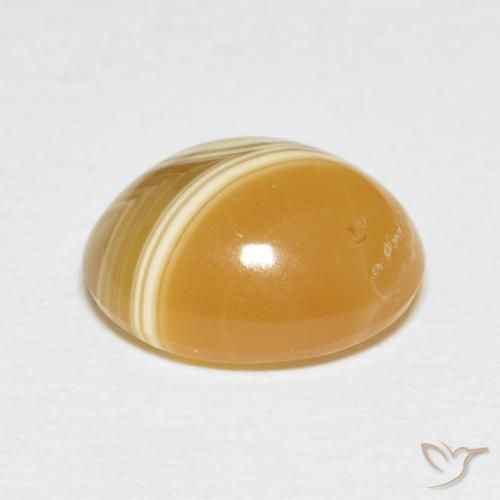 Ágata Multicolor natural de 6.27 ct, Ovalada, Opaco
