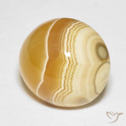 Ágata Multicolor natural de 13.26 ct, Ovalada, Opaco
