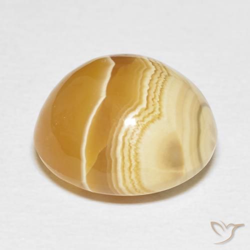 Ágata Multicolor natural de 13.26 ct, Ovalada, Opaco