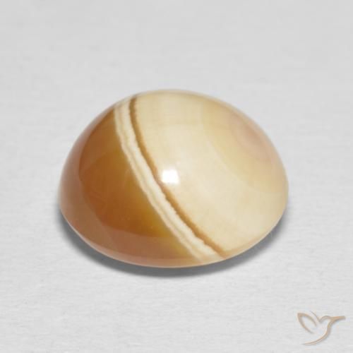 Ágata Multicolor natural de 9.43 ct, Ovalada, Opaco