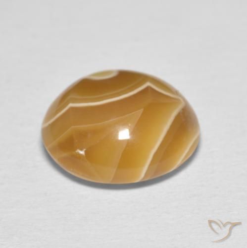 Ágata Multicolor natural de 7.92 ct, Ovalada, Opaco