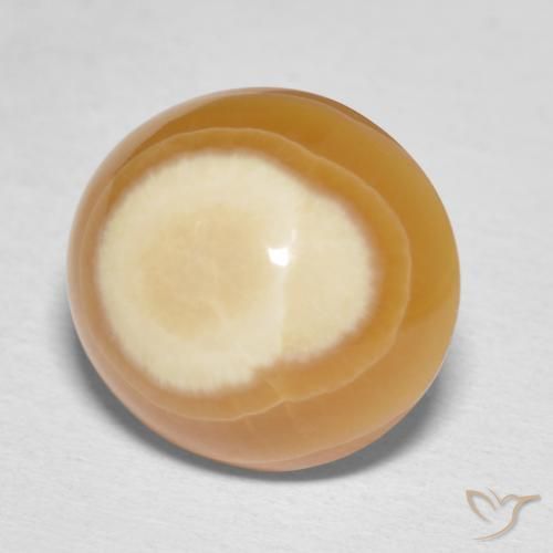 Ágata Multicolor natural de 16.74 ct, Ovalada, Opaco