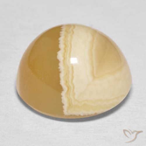 Ágata Multicolor natural de 21.82 ct, Ovalada, Opaco