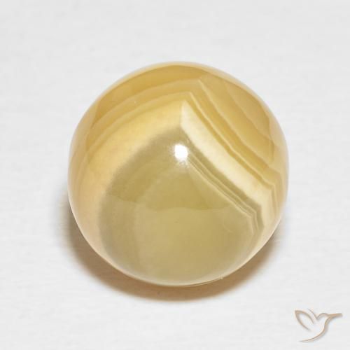 Ágata Multicolor natural de 11.53 ct, Esfera / Bola, Opaco