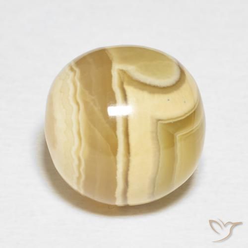 Ágata Multicolor natural de 12.70 ct, Esfera / Bola, Opaco