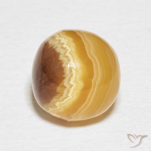 Ágata Multicolor natural de 5.18 ct, Esfera / Bola, Opaco