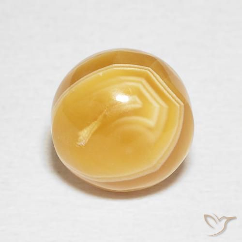 Ágata Multicolor natural de 4.71 ct, Esfera / Bola, Opaco