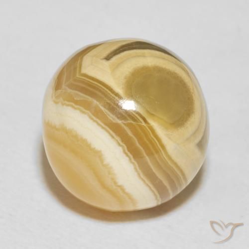 26.61ct Natural Multicolor Ágata, Esfera / Bola, Opaco