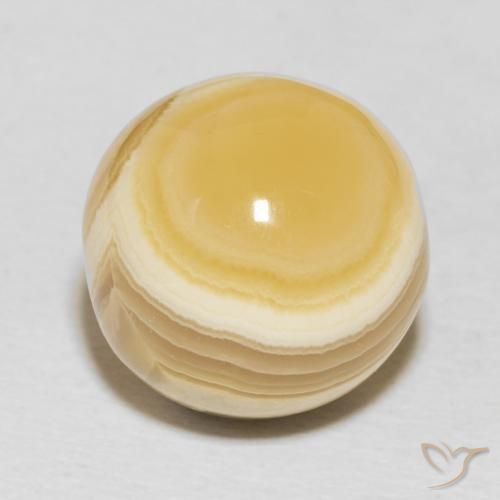 Ágata Multicolor natural de 26.61 ct, Esfera / Bola, Opaco