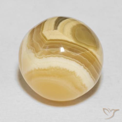 Ágata Multicolor natural de 26.61 ct, Esfera / Bola, Opaco