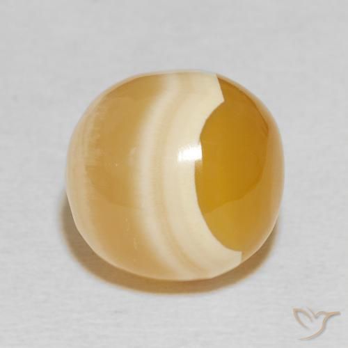 Ágata Multicolor natural de 12.25 ct, Esfera / Bola, Opaco