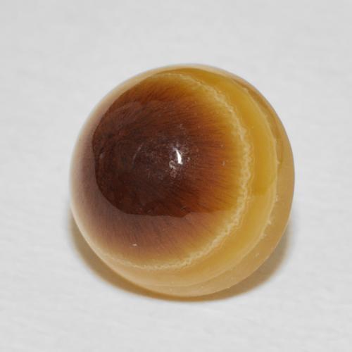Ágata Multicolor natural de 5.91 ct, Redondo, Opaco