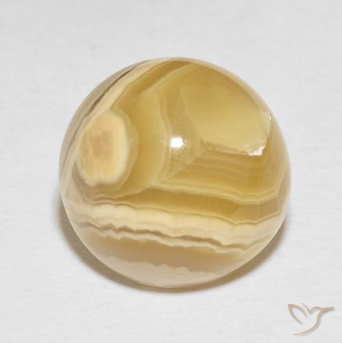 Ágata Multicolor natural de 15.29 ct, Redondo, Opaco