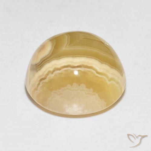 Ágata Multicolor natural de 15.29 ct, Redondo, Opaco