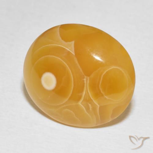 Ágata Multicolor natural de 12.94 ct, Ovalada, Opaco