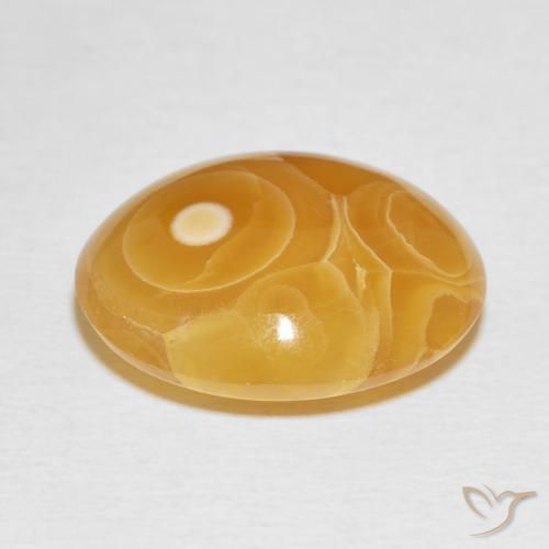 Ágata Multicolor natural de 12.94 ct, Ovalada, Opaco