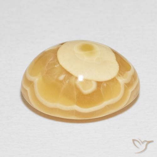 Ágata Multicolor natural de 20.91 ct, Ovalada, Opaco