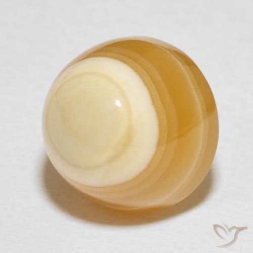 Ágata Multicolor natural de 14.04 ct, Redondo, Opaco