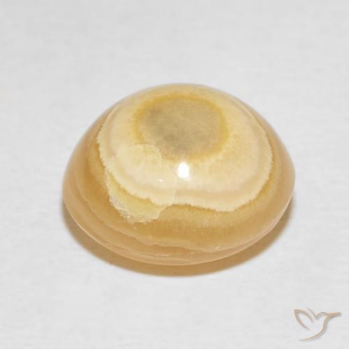 Ágata Multicolor natural de 8.80 ct, Redondo, Opaco