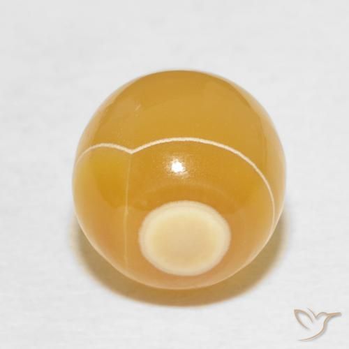 Ágata Multicolor natural de 8.97 ct, Esfera / Bola, Opaco