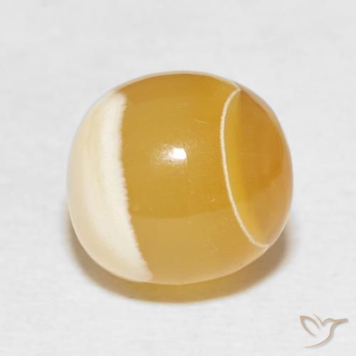 Ágata Multicolor natural de 8.97 ct, Esfera / Bola, Opaco
