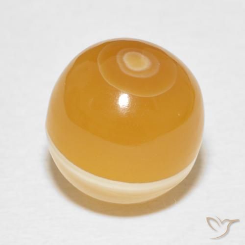 Ágata Multicolor natural de 10.53 ct, Esfera / Bola, Opaco