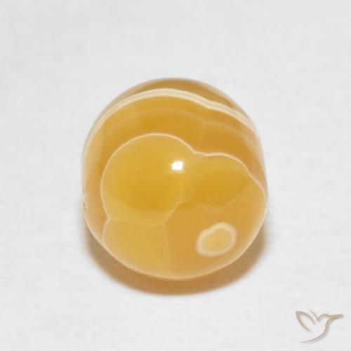 5.47ct Natural Multicolor Ágata, Esfera / Bola, Opaco