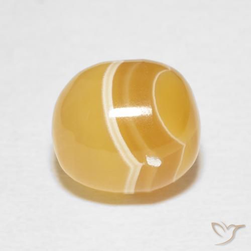 Ágata Multicolor natural de 5.47 ct, Esfera / Bola, Opaco