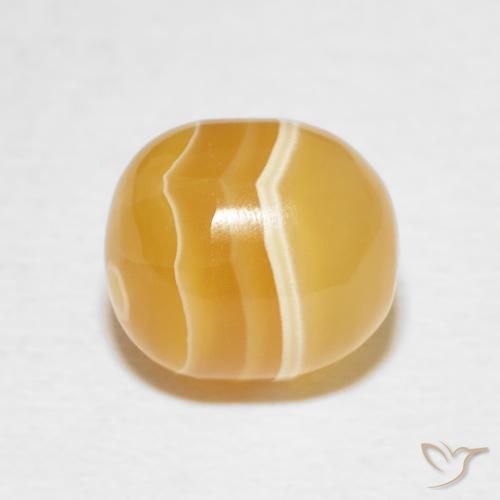 Ágata Multicolor natural de 5.47 ct, Esfera / Bola, Opaco