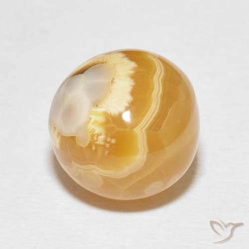 11.17ct Natural Multicolor Ágata, Esfera / Bola, Opaco