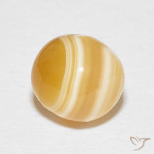 Ágata Multicolor natural de 5.06 ct, Esfera / Bola, Opaco