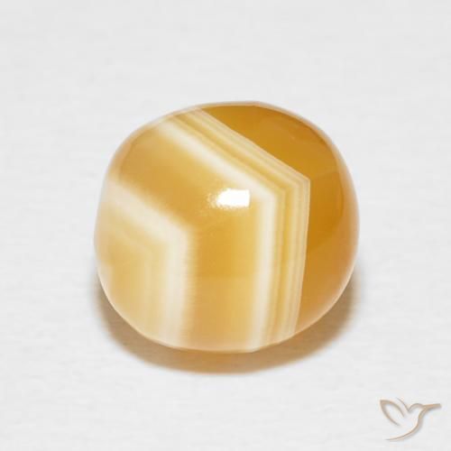 Ágata Multicolor natural de 5.06 ct, Esfera / Bola, Opaco