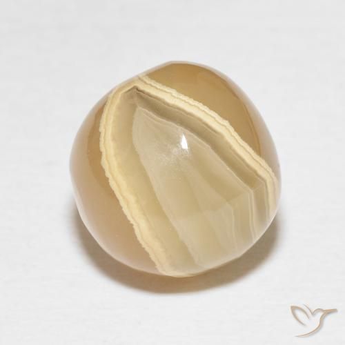 Ágata Multicolor natural de 13.98 ct, Esfera / Bola, Opaco