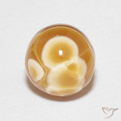 5.49ct Natural Multicolor Ágata, Esfera / Bola, Opaco