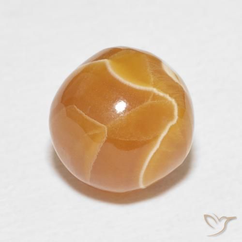 Ágata Multicolor natural de 5.49 ct, Esfera / Bola, Opaco