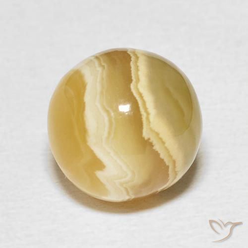 Ágata Multicolor natural de 8.19 ct, Esfera / Bola, Opaco