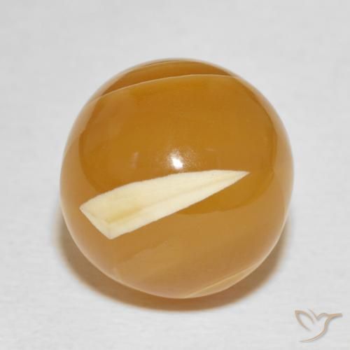 Ágata Multicolor natural de 17.13 ct, Esfera / Bola, Opaco