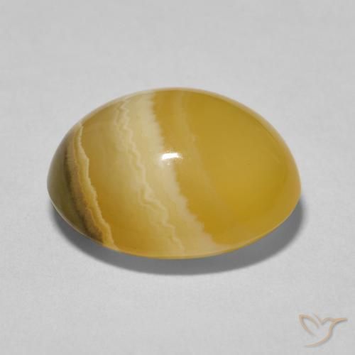 Ágata Multicolor natural de 11.19 ct, Ovalada, Opaco
