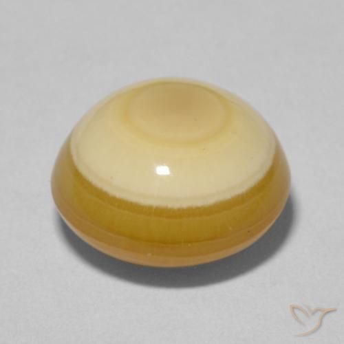 Ágata Multicolor natural de 6.44 ct, Redondo, Opaco