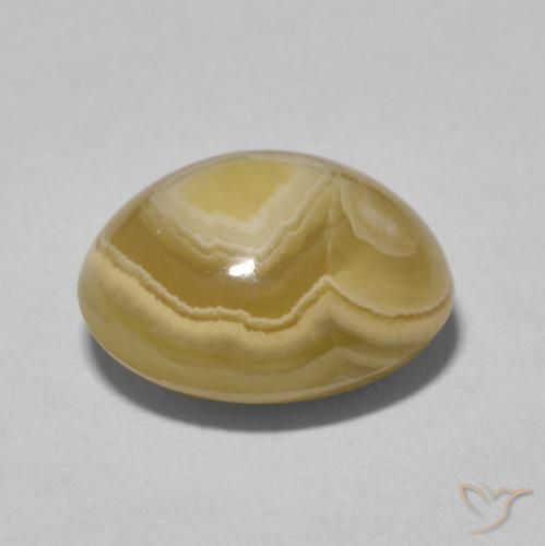 Ágata Multicolor natural de 7.86 ct, Ovalada, Opaco