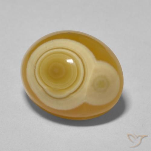 Ágata Multicolor natural de 9.34 ct, Ovalada, Opaco