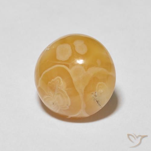 Ágata Multicolor natural de 8.10 ct, Redondo, Opaco