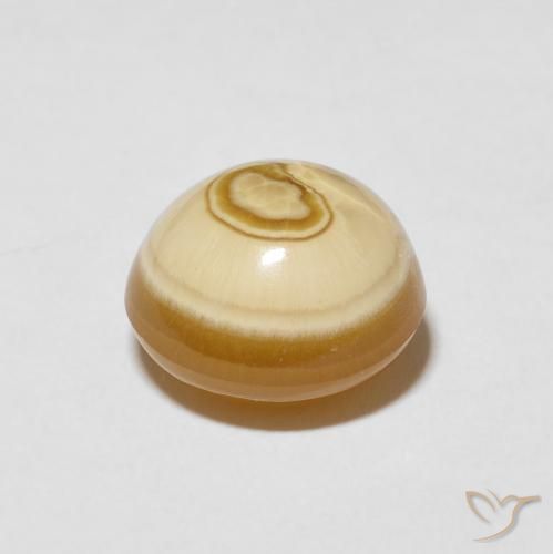 Ágata Multicolor natural de 7.82 ct, Redondo, Opaco