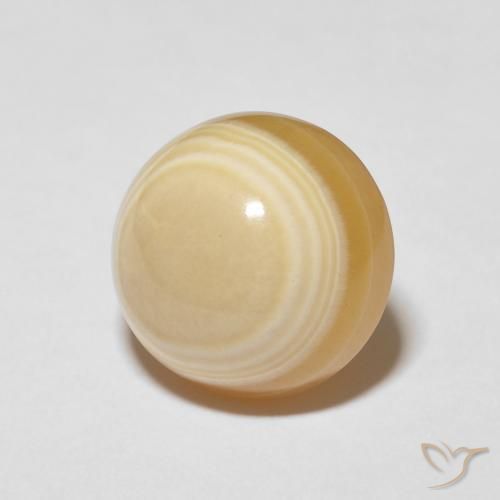 Ágata Multicolor natural de 14.76 ct, Redondo, Opaco