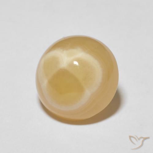 Ágata Multicolor natural de 10.61 ct, Redondo, Opaco