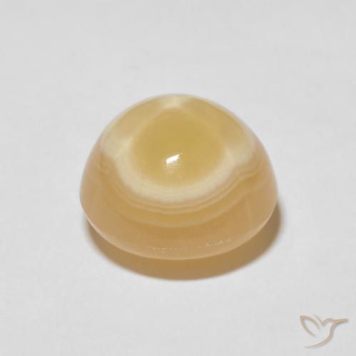 Ágata Multicolor natural de 10.61 ct, Redondo, Opaco